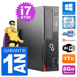 PC Fujitsu Esprimo D556 DT Intel Core i7-6700 RAM 8Go Disque 1To Windows 10 Wifi · Occasion 