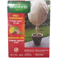 Voile d'hivernage Vilmorin pp 30 g/m² blanche 2m x 10m