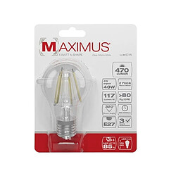 Ampoule filament LED - E27 - 4 Watts - Maximus - DURACELL