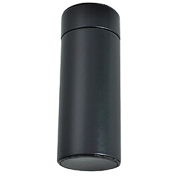 Tube de cigare de voyage bois cuir pu métal Tube de boîte à cigares Étanchéité en cuir PU avec humidificateur à hygromètre Accessoire de voyage pour bacs à cigares