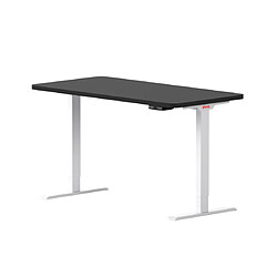 ELEVA Bureau assis debout noir 120x70x3cm 