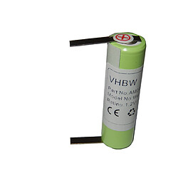 vhbw Batterie 2000mAh (1.2V) pour tondeuse à cheveux Wella Contura HS40 comme KR800 AAE, 1HR-AAC. 