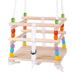 Bigjigs Toys Balançoire berceau en bois