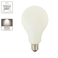 But Ampoule LED Filament E27 Xanlite - Ampoule déco éclairante opaline, culot E27, 12W cons. (100W eq.), blanc neutre (4000K) - RFDMGE1521GOCW