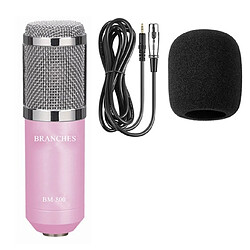 Universal Kit microphone pour condenseur professionnel BM 800: ordinateur + microphone + porte-impact + capuchon en mousse + câble comme microphone pour BM 800 BM800 |