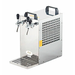 ich-zapfe Tireuse a biere Kontakt 70 machine a biere, pompe a biere 2-ligne, 90 litres/h, Green Line