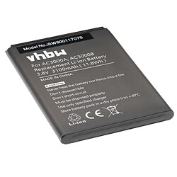 vhbw Li-Ion batterie 3100mAh (3.8V) pour téléphone portable mobil smartphone Archos 45 Neon