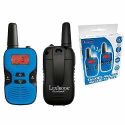 Lexibook Talkie-Walkies Digitaux rechargeables portée 5km, 8 canaux