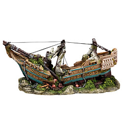 Nobby Bateau Décoration pour Aquarium 44,5 x 16 x 20 cm 