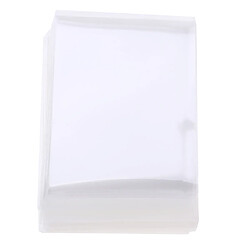 Manches de Cartes Manches Protecteur Non-Slip 100 pcs Cartes de Protection Manchons Transparentes Poches de Cartes à Manches Protecteur (60x90mm)