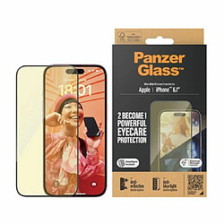 Avis PanzerGlass Panzer Glass Protection d'écran pour iPhone 15 Ultra-Wide Fit Anti-Reflet/Lumière bleue Transparent