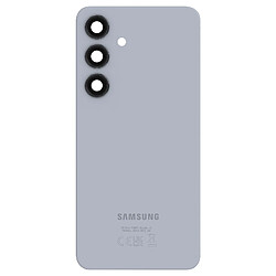 Samsung Vitre arrière Original pour Samsung Galaxy S24 Gris Lavande 