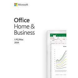 Microsoft Office Home and Business 2019 pour Mac Code de clé de licence Téléchargement numérique