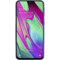 Samsung Galaxy A40 4Go/64Go Bleu Double SIM A405 - Reconditionné