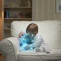 Chicco peluche musical avec 3 effets lumineux Ourson bleu