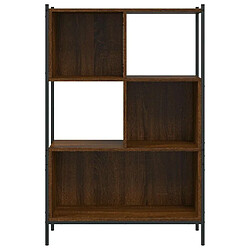 Maison Chic Bibliothèque - Armoire de livres chêne marron 72x28x109 cm bois d'ingénierie -GKD77608 pas cher