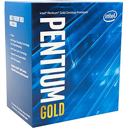 Intel Pentium Gold G-6400 Processeur Socket LGA 1200 DDR4 4.0GHz Bleu