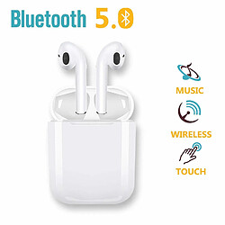 Chrono i12TWS sans Fil Bluetooth 5 0 Écouteurs Mini i12 TWS Écouteurs Écouteur Musique Casque 