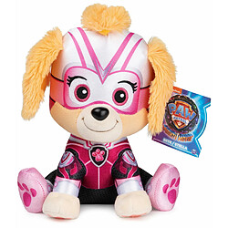 Spin Master GUND Paw Patrol - Le Film cinéma Mighty Skye, 23 cm - Peluche Originale pour Le Film cinéma 2023, idéale pour rejouer Les Aventures cinématographiques et comme Peluche préférée - Jouet pour Enfants à