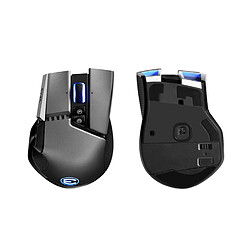 EVGA X20 Souris Sans Fil Bluetooth 16000DPI Optique 10 Boutons Ergonomique Verticale Gris pas cher