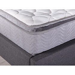 Beliani Matelas à ressorts ensachés équilibré 180 x 200 cm SPLENDOUR 