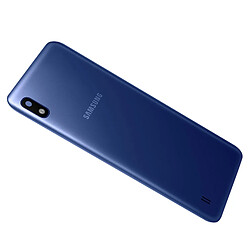 Avis Cache batterie Samsung Galaxy A10 Façade arrière Original Samsung bleu