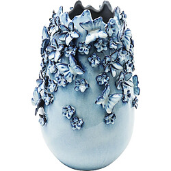 Karedesign Vase papillons bleu clair 35cm Kare Design