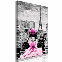 Paris Prix Tableau Imprimé Paris Colour Pink 40 x 60 cm 