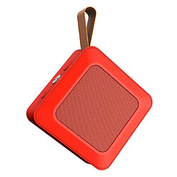 Avis Wewoo Enceinte Bluetooth Haut-parleur extérieur sans fil A12 avec microphoneprise en charge du téléphone répondeur mains libresradio FM et carte Micro SD rouge