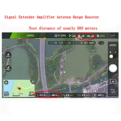 Amplificateur de gamme d'antenne d'amplificateur d'extension de signal de télécommande pour Dji Mavic Pro @7e Edition2