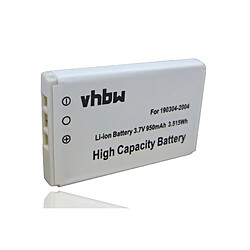 Vhbw Batterie Li-ION 950mAh, pour clavier Logitech diNovo Edge, DiNovo Mini, Y-RAY81, remplace les modèles 190304-2004, F12440071 et M50A