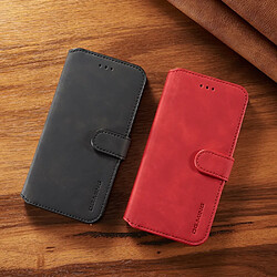 Avis Etui en PU style rétro rouge pour votre Samsung Galaxy S7 Edge