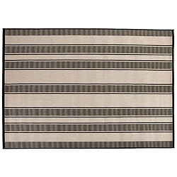 Vivaraise Tapis extérieur en polypropylène Paomia perle 120 x 170 cm.