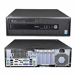 Acheter PC HP EliteDesk 800 G2 SFF Intel G4400 RAM 16Go Disque 2To Windows 10 Wifi · Occasion