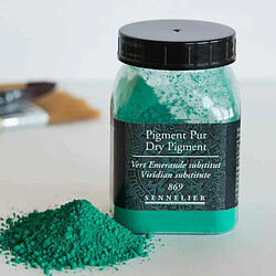 Raphael Pigment pour création de peinture - pot 170 g - Vert émeraude substitut