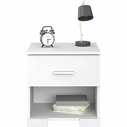 Acheter Youdoit Chambre complète enfant 3 pièces - Lit + chevet + bureau - blanc mat