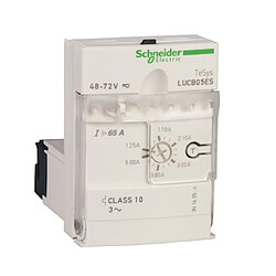 unité de contrôle avancée - lucb - tesys u - 1.25 à 5a - 48 à 72v dc - schneider electric lucb05es