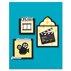 Acheter Youdoit Coffret DIY papier - 3 Cadres - Thème cinéma