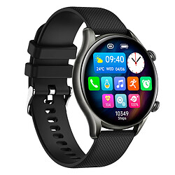 Montre Connectée Tracker Sport et Santé SpO2 Étanche IP67 myPhone Watch EL Noir 