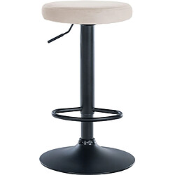 Avis Non Tabouret de bar Ponte velours noir