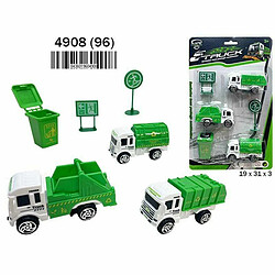 BigBuy Fun Jeu de Véhicules Camion-benne 6 Pièces