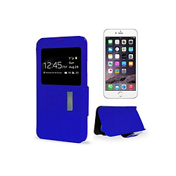 Étui iPhone 6 Plus Ref. 108157 PU Bleu 