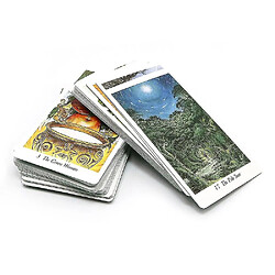 Acheter Universal Jeu de cartes de tarot de la nature, cartes à jouer Wildwood 78, mystérieux animaux de destin de la fête de guidage