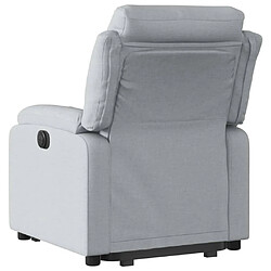 Acheter Maison Chic Fauteuil Relax pour salon, Fauteuil inclinable Gris clair Tissu -GKD34888