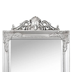 Acheter vidaXL Miroir sur pied Argenté 45x180 cm