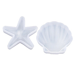 étoile de mer coquille de mer forme moule en silicone moule outil de cuisson étoile de mer 85x85x20mm