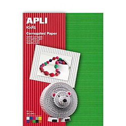 Apli 13826 Pack de 10 Feuilles A4 Papier Ondulé