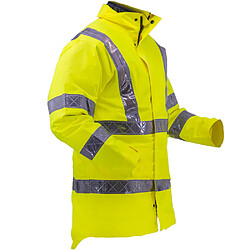 MARQUE DISTRIBUTEUR Veste de travail Parka haute visibilité imperméable Tex Light