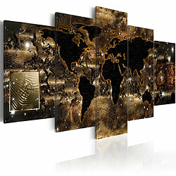 Paris Prix Tableau Imprimé World of Bronze 100 x 200 cm