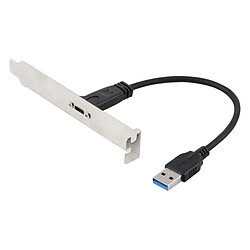 Wewoo Câble de connecteur de de rallonge mâle USB-C / Type-C femelle à USB 3.0